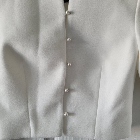 Bridal Wedding Jacket, Wedding Coverup, Wedding Dress Jacket - Picture 3 of 5